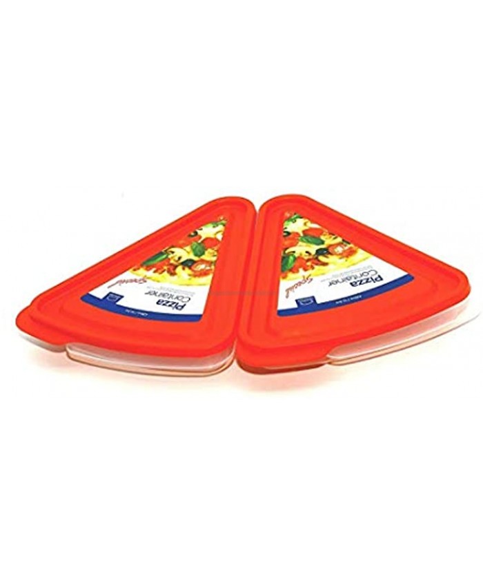 Lock & Lock Pizza Slice Container Tray and Saver 2 Pack