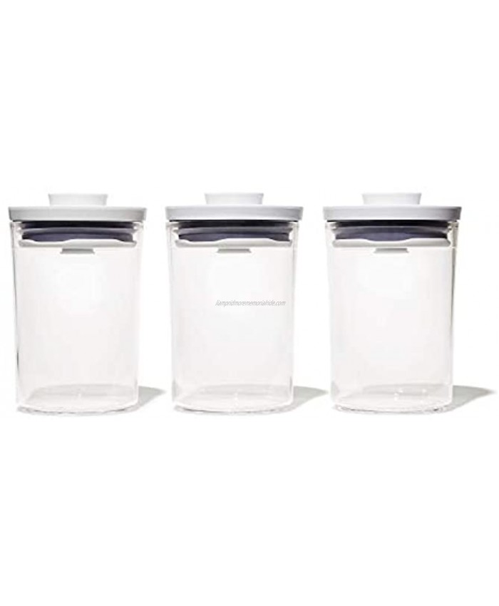 OXO Good Grips 3 Piece Mini Round POP Canisters​