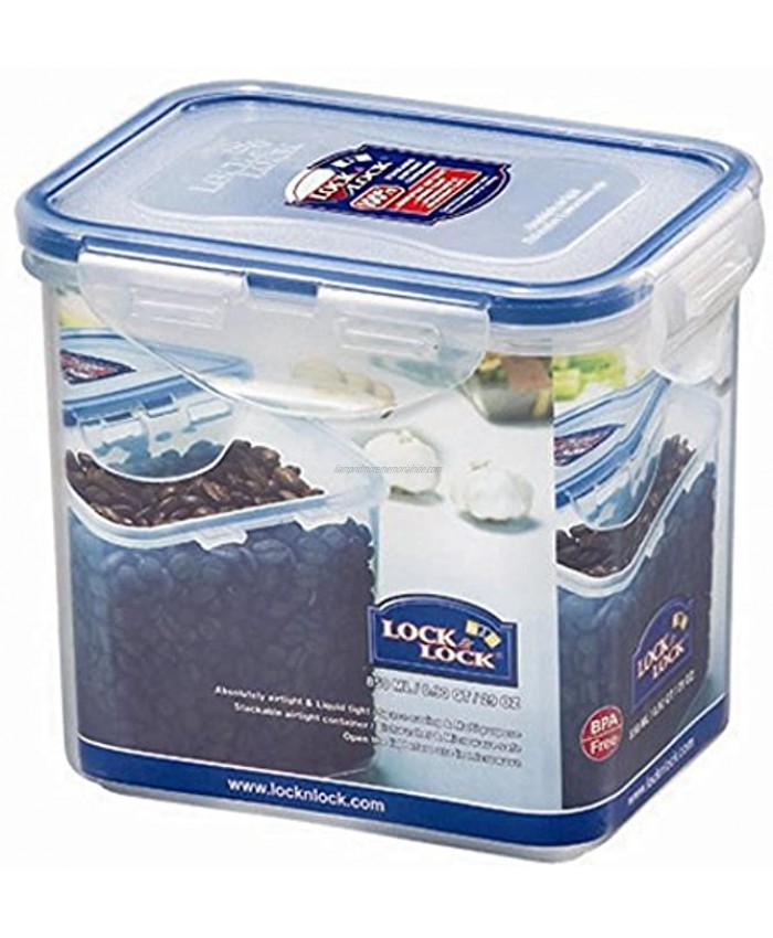 Pack of 4 Lock&Lock Food Container Tall HPL808 3.5-Cup 29-Oz