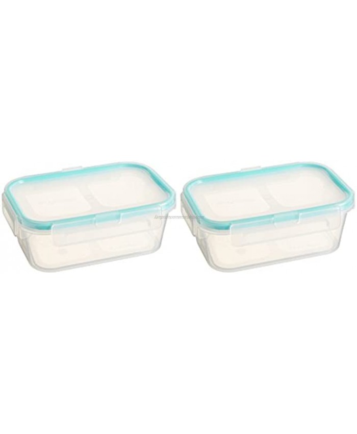 Snapware 2-Pack Airtight 2-Cup Rectangle Containers Plastic