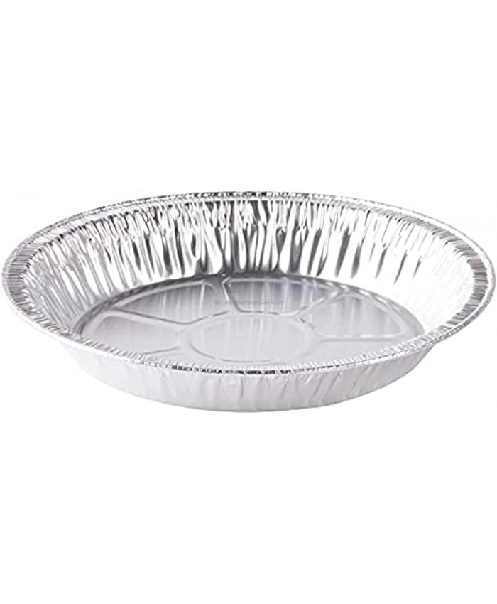 The Baker Celebrations Disposable 9 inch Aluminum Foil Pie Pans; Baking Tins for Pies Tarts Quiche Made in USA 12