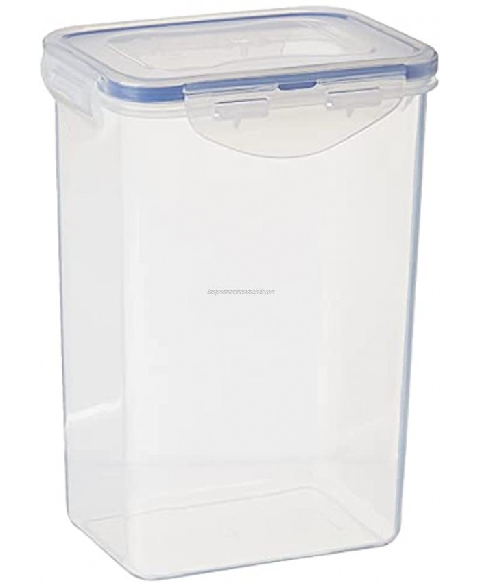 LOCK & LOCK Easy Essentials Pantry Food storage containers with lids Pantry storage Airtight containers BPA free Rectangle 5.5 cup Great for Pasta Clear
