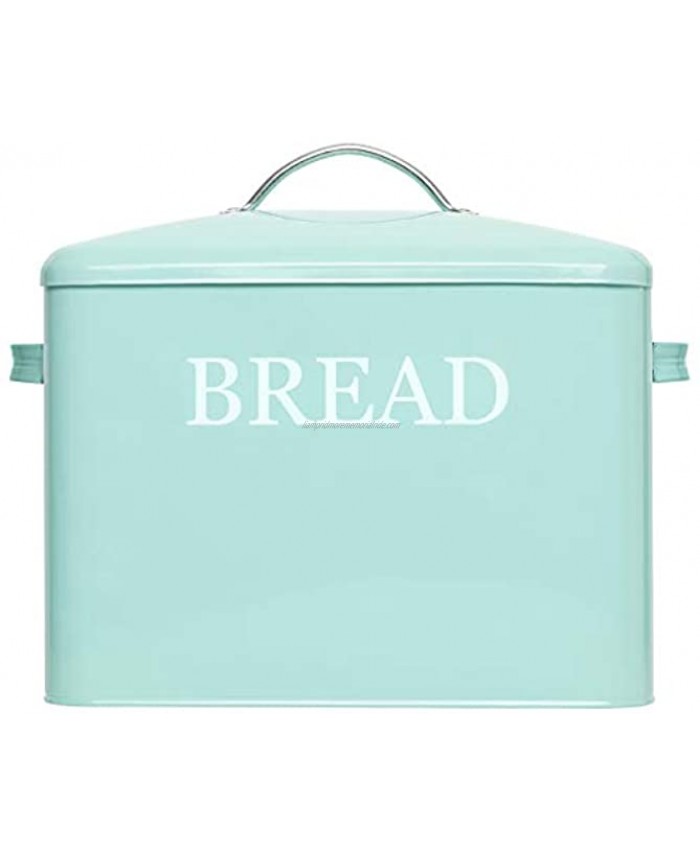 Extra Large Bread Box Teal Bread Boxes For Kitchen Counter Holds 2+ Loaves For All Your Bread Storage Bread Container Counter Organizer To Suit Farmhouse Kitchen Decor Vintage Kitchen Rustic