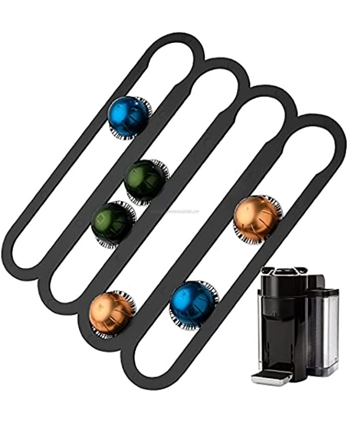 Impresa Capsule Holder Compatible With Nespresso VertuoLine Capsule Pods Vertically or Horizontally Mounted on Walls or Under Cabinets 14 by 11.75 35cm x 30 cm Holds 20