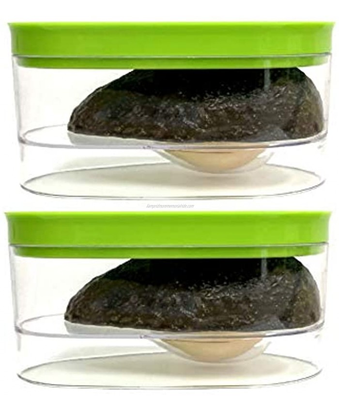 Avocado Keeper Holder Storage to Keep Your Avocados Fresh for Days Certified BPA Free 2 Pack