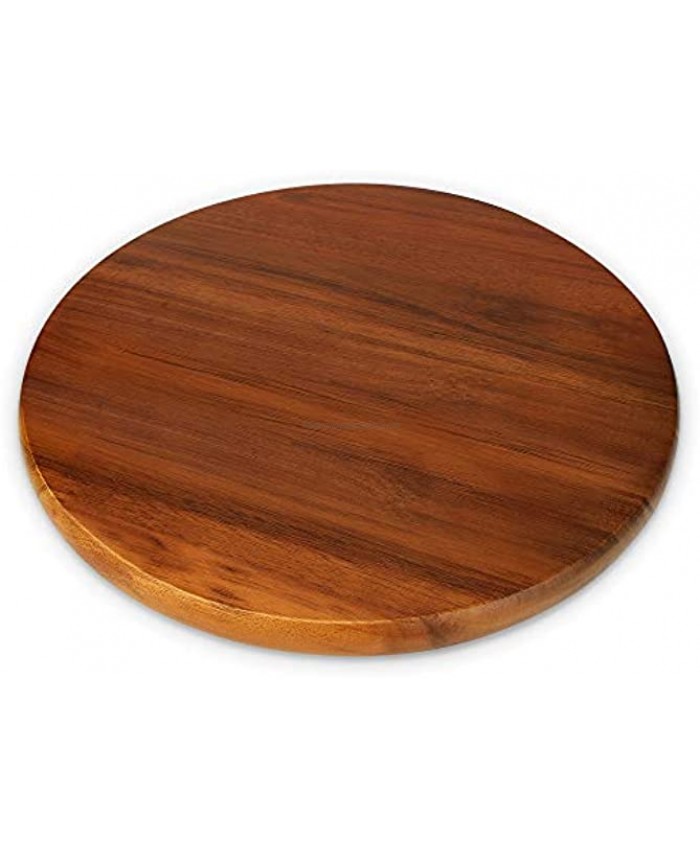 AIDEA Lazy Susan,Acacia Wooden Lasy Susan Turntable Organizer for Kitchen Pantry Cabinet 14“