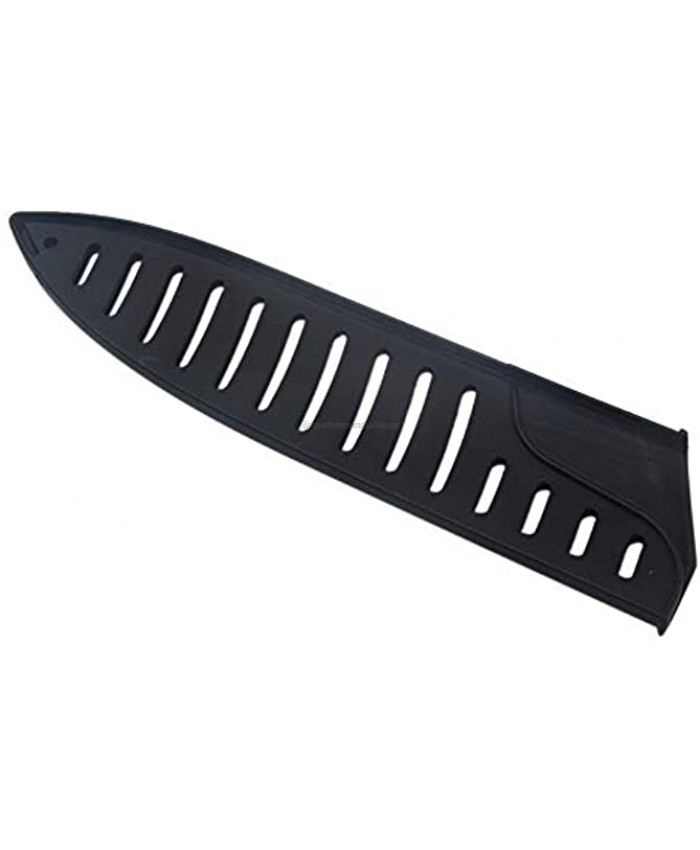 Black Plastic Kitchen Knife Blade Protector Cover for 8 Inches Knife 8 Inch Knife sheath 8 Inch Knife Cover Practical Black Protector For Knife Blade Kitchen Utensil