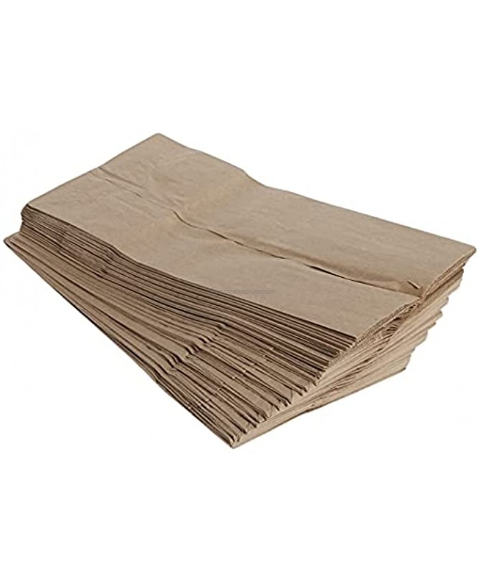 AJM Brown Paper Lunch Bags 40 Count
