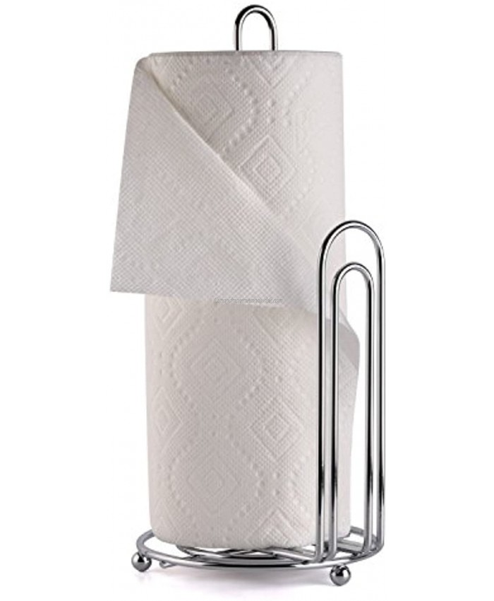 Greenco Chrome Paper Towel Holder 6 W x 13 H x 5.75 D