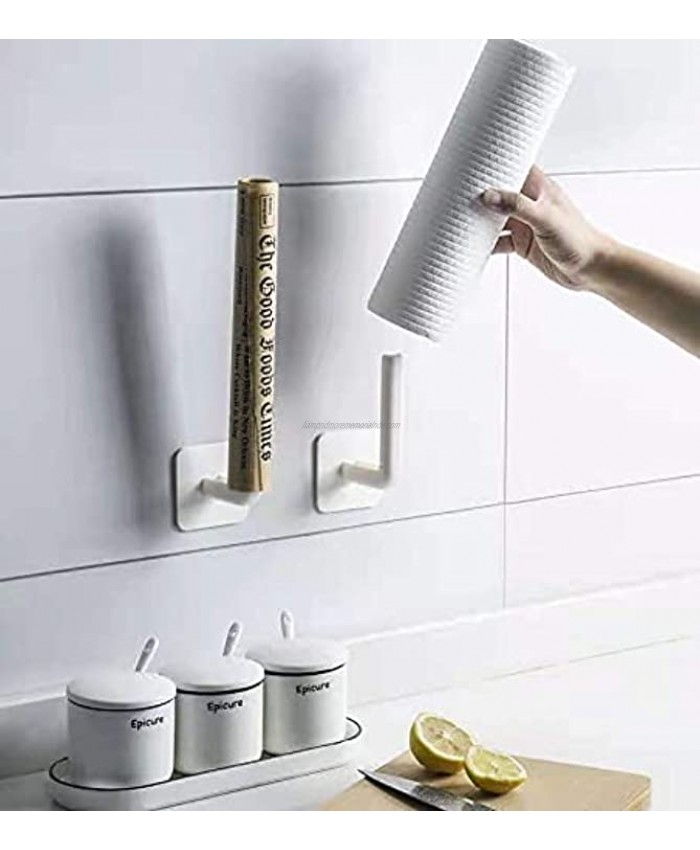 SWSM 1PCS Paper Towel Holder for Kitchen Adhesive Paper Towel Holder Paper Towel Holder Wall Mount