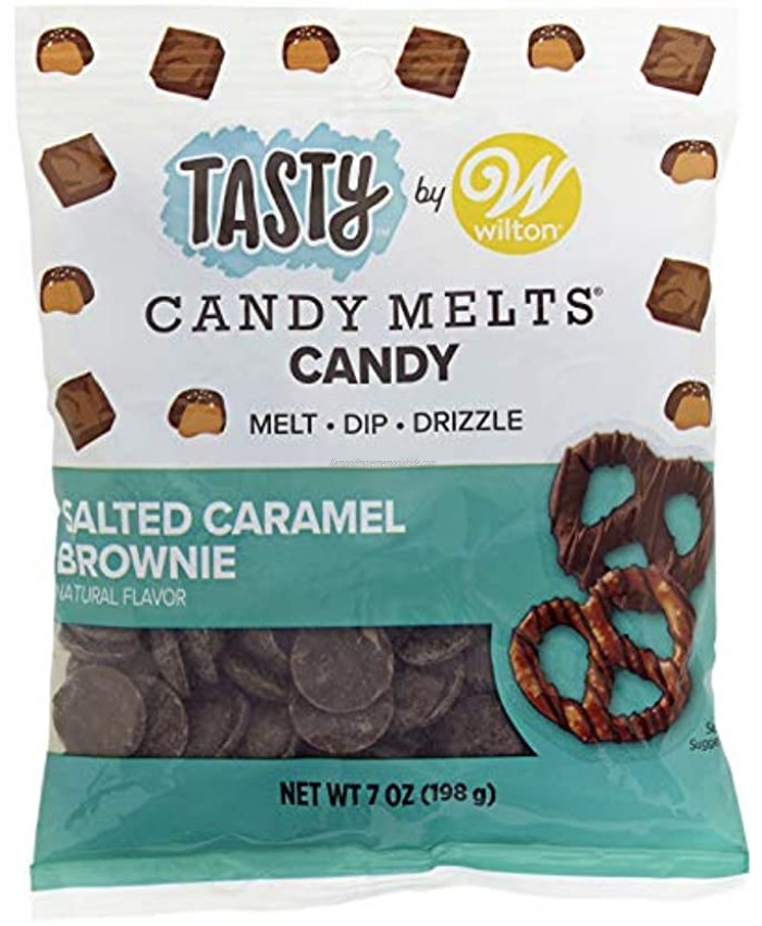 Food Items Tasty Candy Melts CARML Salted Caramel Brownie