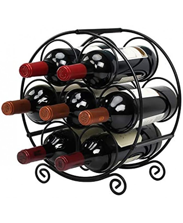 <b>Notice</b>: Undefined index: alt_image in <b>/www/wwwroot/liampridmorememorialride.com/vqmod/vqcache/vq2-catalog_view_theme_astragrey_template_product_category.tpl</b> on line <b>148</b>TreeLen Wine Racks Countertop 7 Bottles Wine Organizer Stand Metal Free Standing Wine Storage Holder Water Bottle Holder Stand-Black