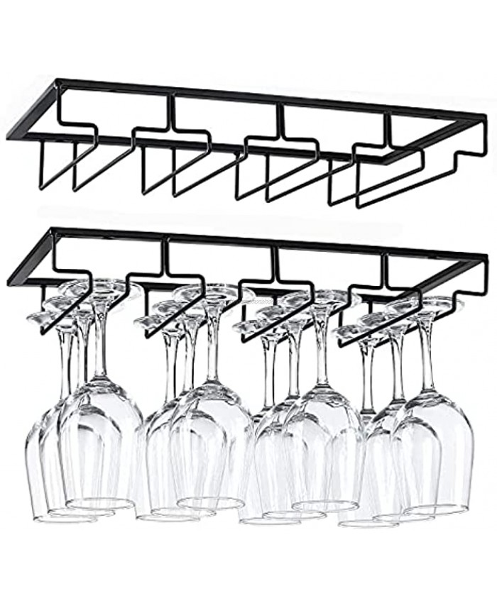 <b>Notice</b>: Undefined index: alt_image in <b>/www/wwwroot/liampridmorememorialride.com/vqmod/vqcache/vq2-catalog_view_theme_astragrey_template_product_category.tpl</b> on line <b>148</b>BUDOCI Wine Glass Rack 4 Rows Wine Glass Holder Under Cabinet Stemware Wine Glass Hanger Metal Organizer for Kitchen Bar 2Pack Black