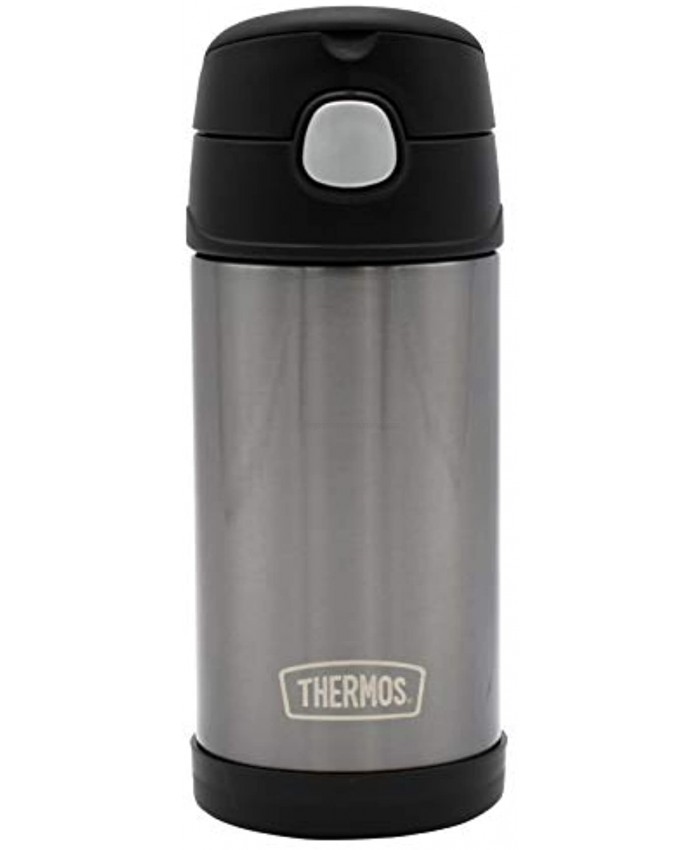 Thermos Funtainer 12 Ounce Bottle Charcoal