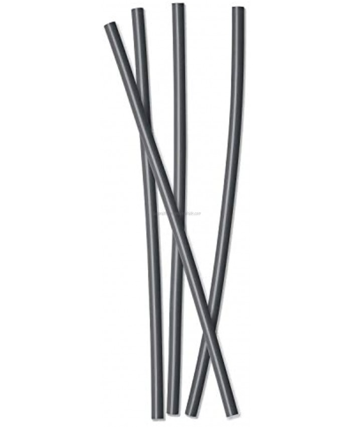 Simple Modern Reusable Straws for Classic Voyager Cruiser and Scout Tumblers and Travel Mugs Plastic-4 Pack Graphite