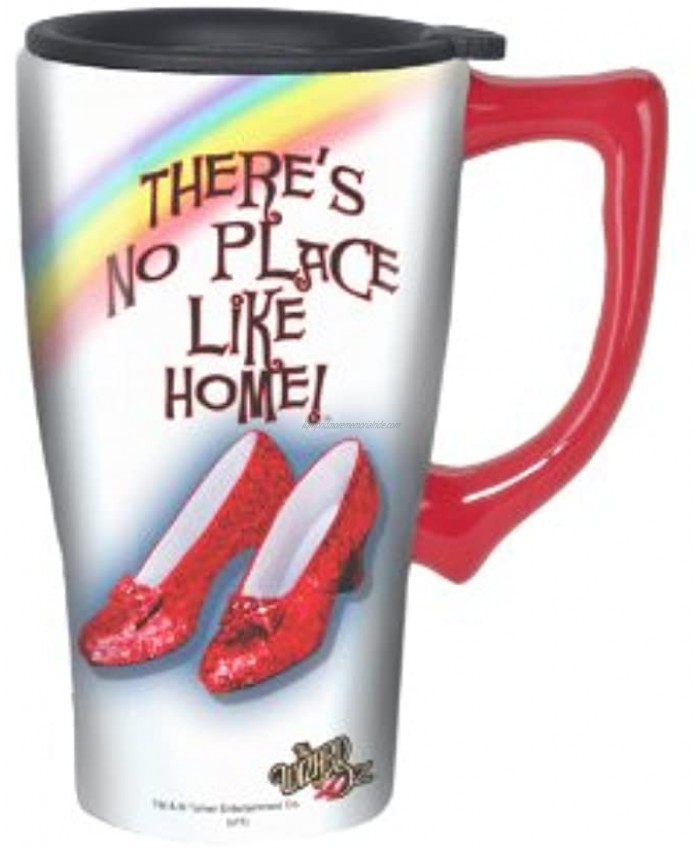 Spoontiques Ruby Slippers Travel Mug 1 Count Pack of 1 Multi Colored