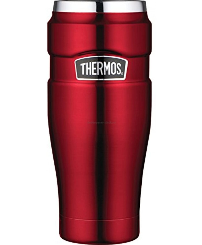 Thermos Stainless King 16-Ounce Travel Tumbler Cranberry