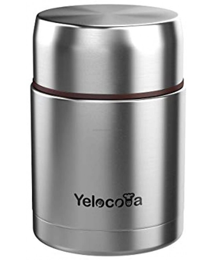 Food Flasks 27 Once Food Jar,BPA Free Wide Mouth Soup Container,Stainless Steel Lunch Insulation Pot for Hot Food,Leak Proof Double Wall Vacuum Insulated Food Flasks,Insulation Pot for School Lunches