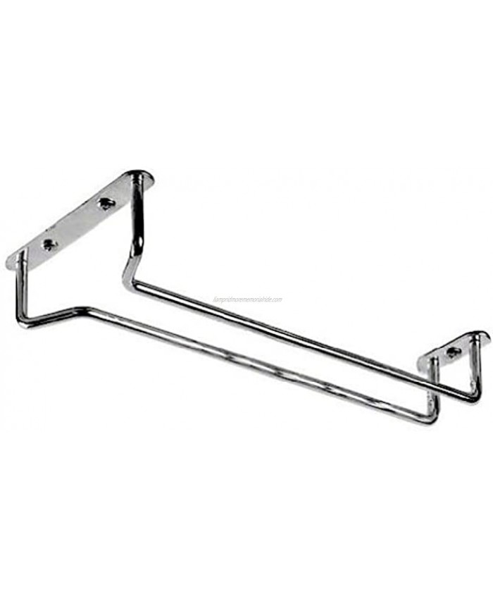 American Metalcraft WGH10CR Hanging Glass Rack Holder with Chrome Wire 10-Inch