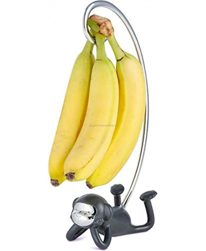 Monkey Banana Hanger Banana Holder Stand that Keeps Bananas from Bruising 12.5 inches Banana Tree that Doesn’t Tip Over
