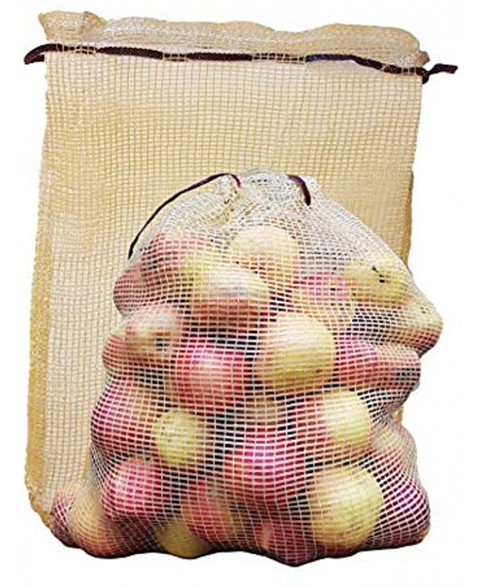 ShoplineON Reusable Vegetable Storage Bags 30 lbs – Heavy Duty Grocery Mesh Sacks Holds up to 30 lbs Breathable Produce Citrus Potato Onion Storage Washable Net Bags 18” x 26” Pack of 5