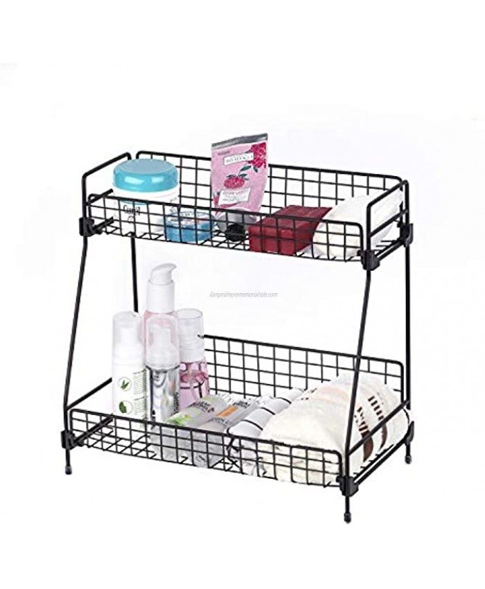 <b>Notice</b>: Undefined index: alt_image in <b>/www/wwwroot/liampridmorememorialride.com/vqmod/vqcache/vq2-catalog_view_theme_astragrey_template_product_category.tpl</b> on line <b>148</b>Zengest 2-Tier Bathroom Countertop Organizer Wire Basket Storage Container Countertop Shelf Kitchen and Shower Countertop Organizer Rack Black