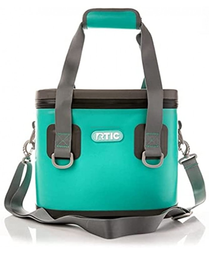 RTIC Soft Cooler 8 Seafoam Green Insulated Bag Leak Proof Zipper