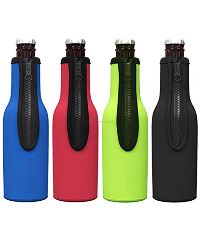 TahoeBay Beer Bottle Insulator Sleeves Multicolor 4