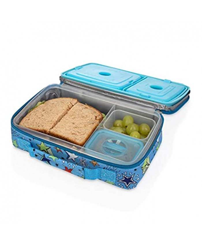 Nuby Insulated Bento Box Lunchbox Boy