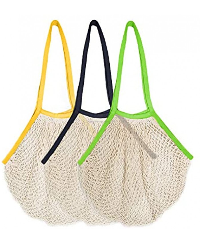 EcoRight Organic Cotton Mesh Bag Reusable Produce Bags for Grocery Shopping